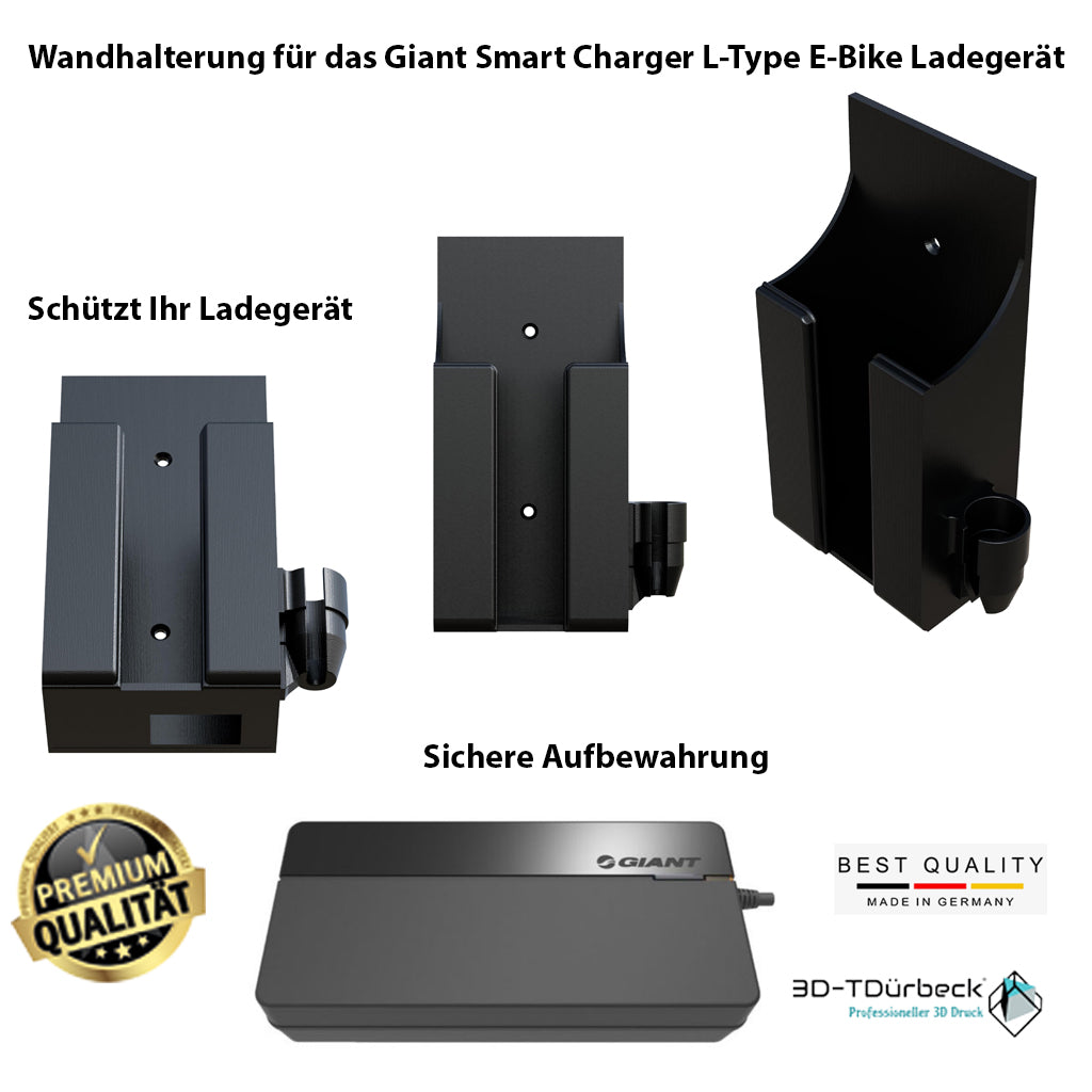 wandhalterung ladegerät e bike Wandhalterung für das Giant Smart Charger L-Type E-Bike Ladegerät – 3D-TDürbeck